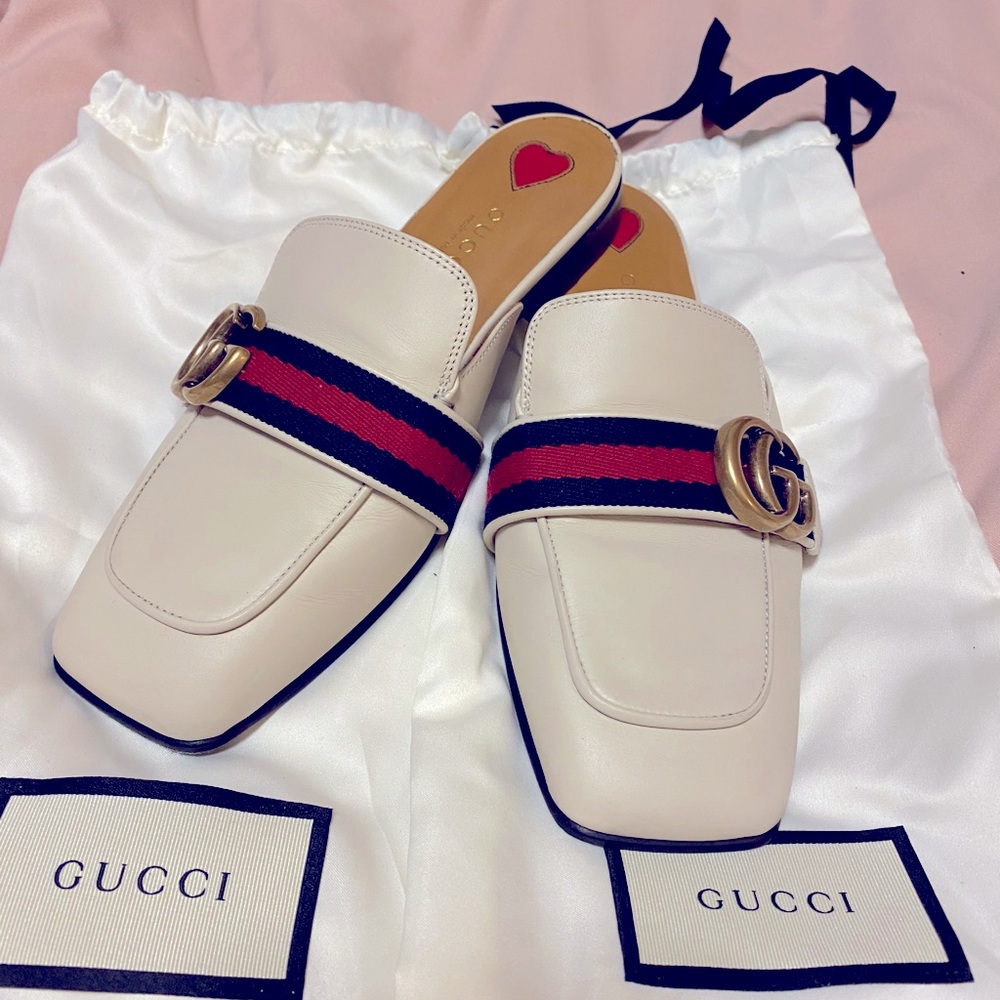 *AUTHENTIC* Gucci Women’s Peyton size 35 - Picture 5 of 11